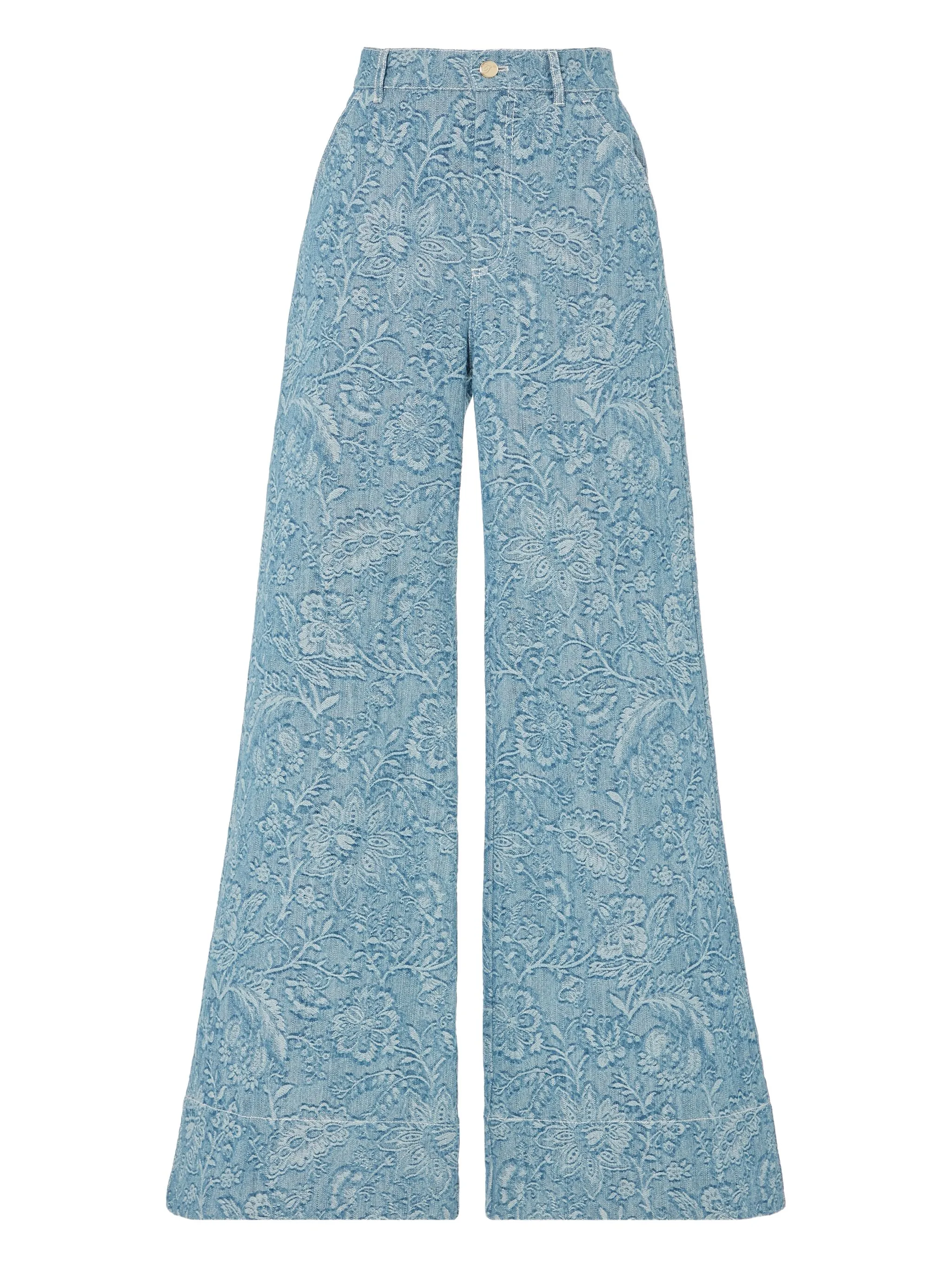 Джинсы с цветочным узором Temperley London, синий
Джинсы с цветочным узором Temperley London, синий