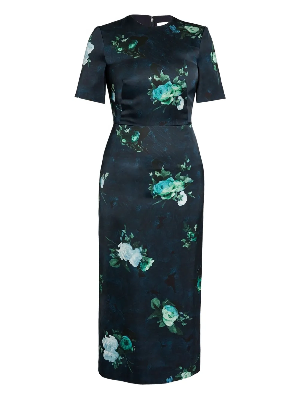 Платье с короткими рукавами и принтом ERDEM, синий
Платье с короткими рукавами и принтом ERDEM, синий