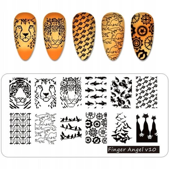 Пластина для штампа для ногтей, Tojato
Пластина для штампа для ногтей, Tojato