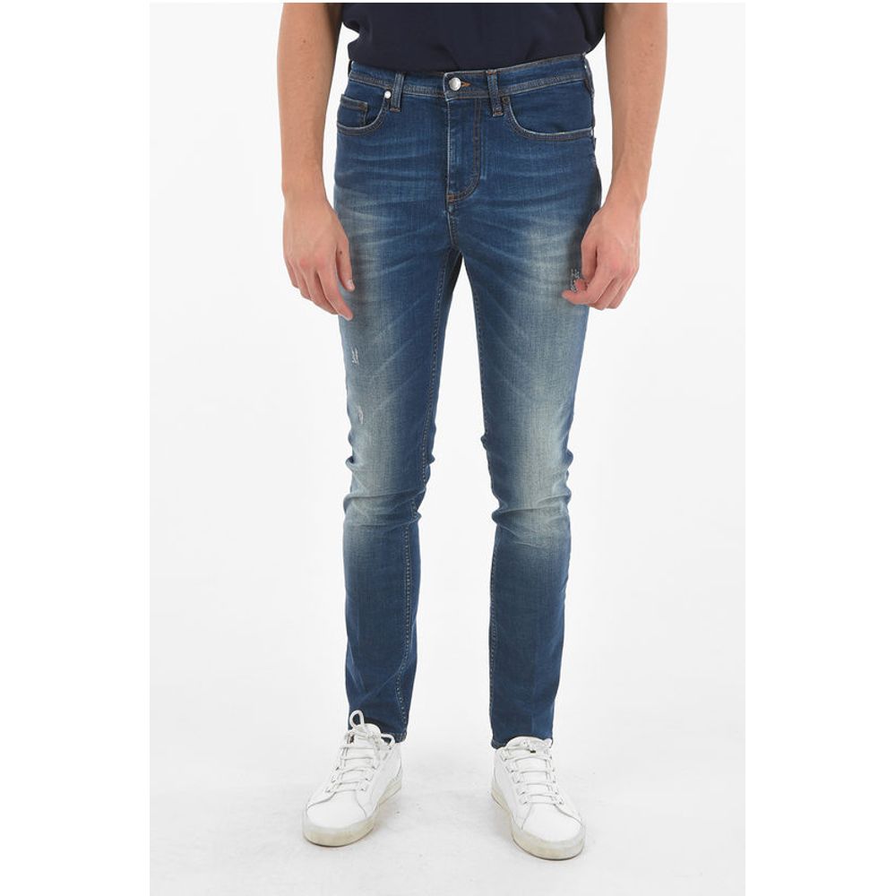 THE GODFATHER OF DENIM Облегающие джинсы со стандартной талией, 16 см Neil Barrett, Blue
THE GODFATHER OF DENIM Облегающие джинсы со стандартной талией, 16 см Neil Barrett, Blue