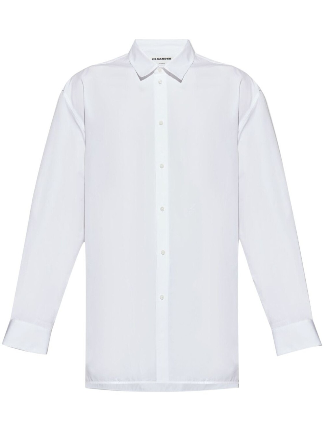 Jil Sander рубашка с логотипом JW, белый
Jil Sander рубашка с логотипом JW, белый