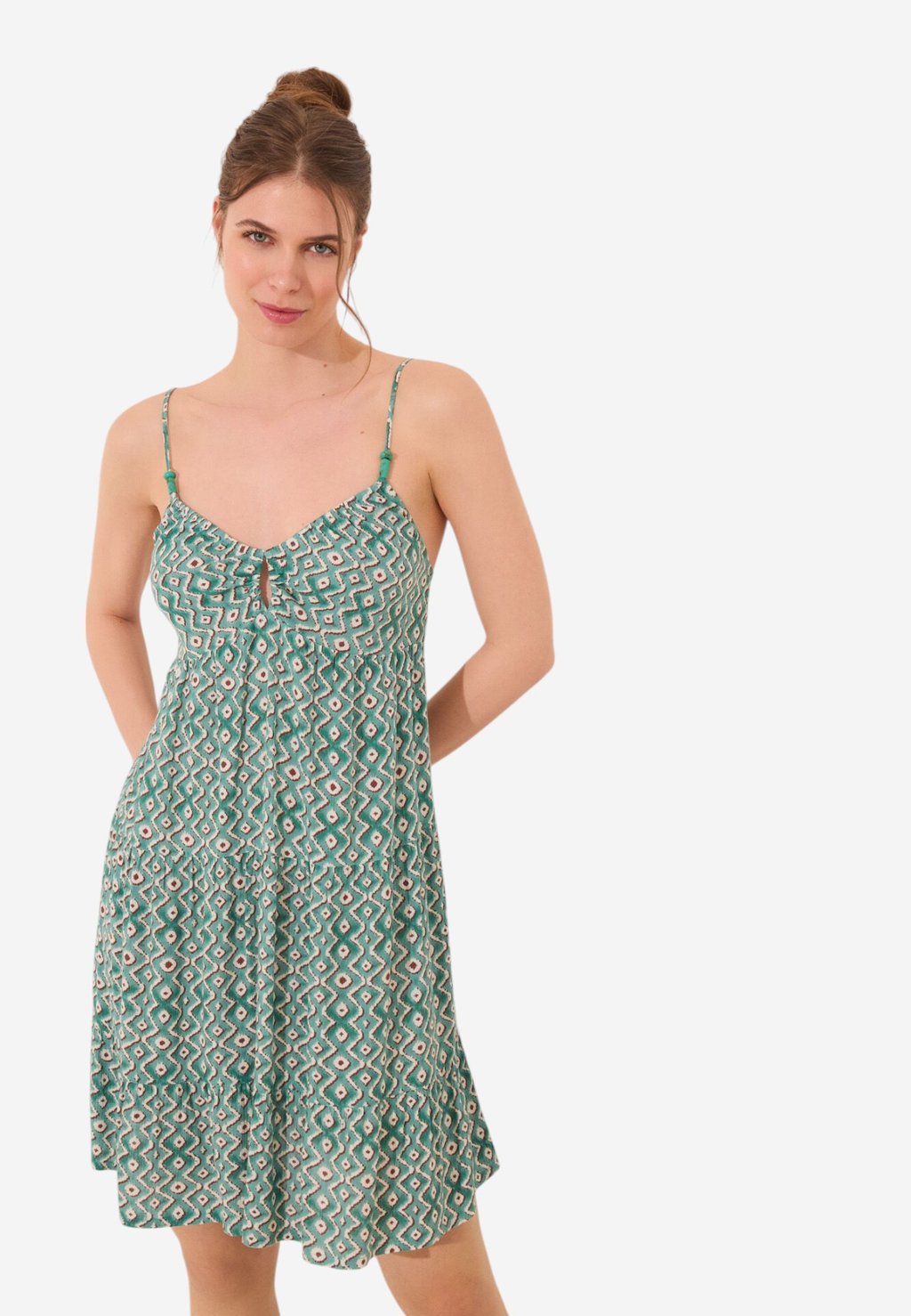 Повседневное платье women'secret, зеленый
Повседневное платье women'secret, зеленый