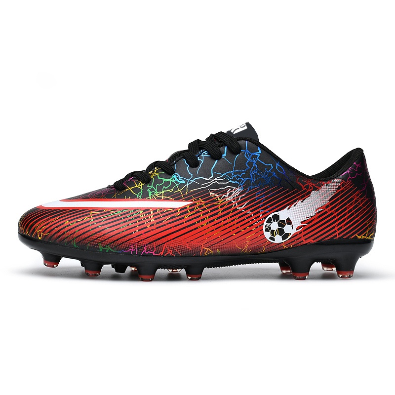 Футбольные бутсы для детей и подростков с низким верхом, противоскользящие, с амортизацией от ударов и ударов, устойчивые к истиранию SAINT WATERS, черный/красный
Футбольные бутсы для детей и подростков с низким верхом, противоскользящие, с амортизацией от ударов и ударов, устойчивые к истиранию SAINT WATERS, черный/красный