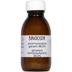 БИНГОСПА Фармацевтический глицерин 99,5% 100мл, BingoSpa
БИНГОСПА Фармацевтический глицерин 99,5% 100мл, BingoSpa