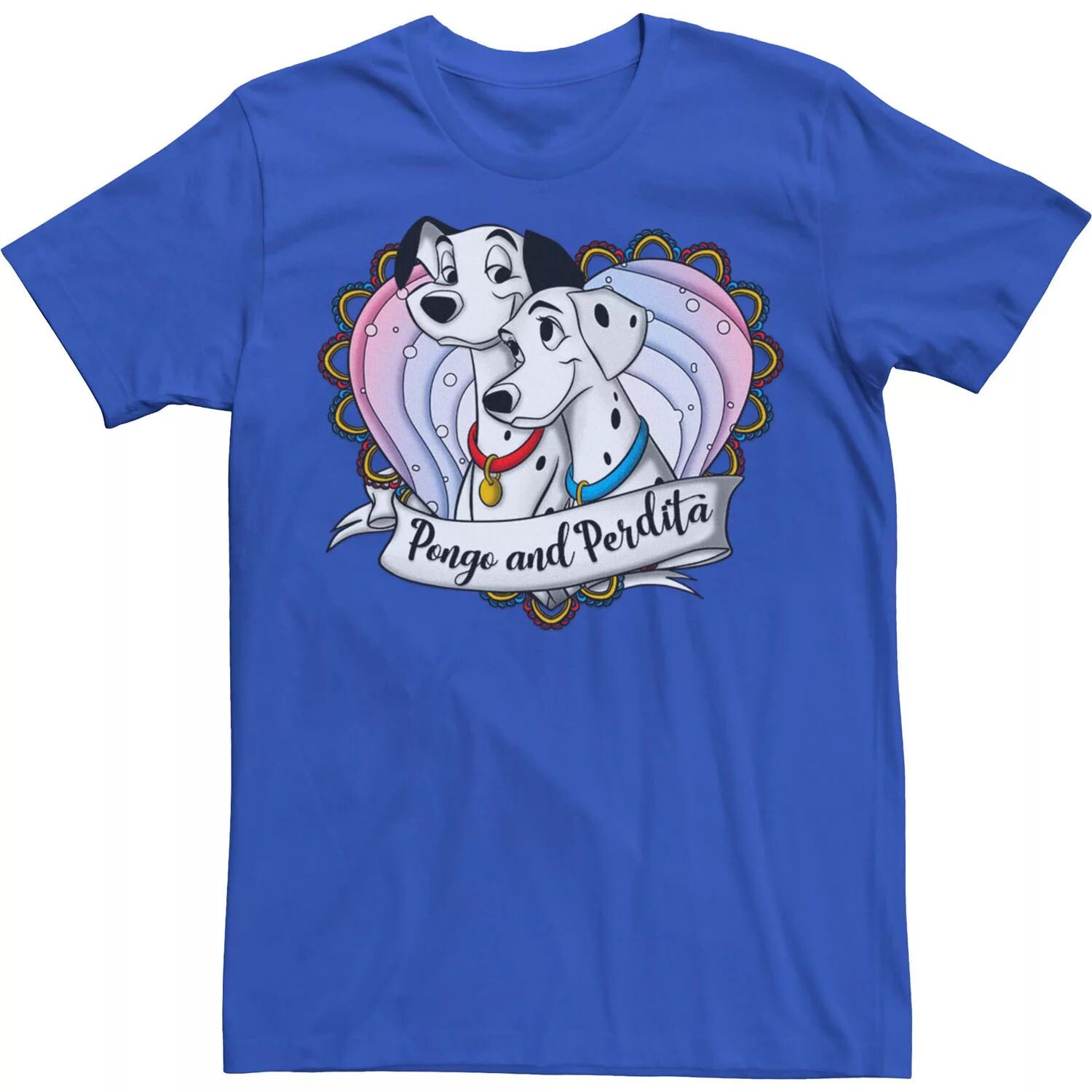 Мужская футболка Disney 101 далматинец Pongo and Perdita с градиентным сердцем Licensed Character
Мужская футболка Disney 101 далматинец Pongo and Perdita с градиентным сердцем Licensed Character