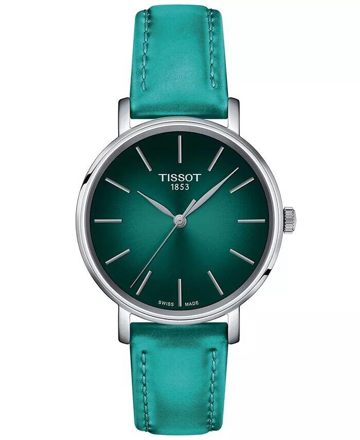 Женские швейцарские часы Everytime Green с ремешком из искусственной кожи, 34 мм Tissot
Женские швейцарские часы Everytime Green с ремешком из искусственной кожи, 34 мм Tissot