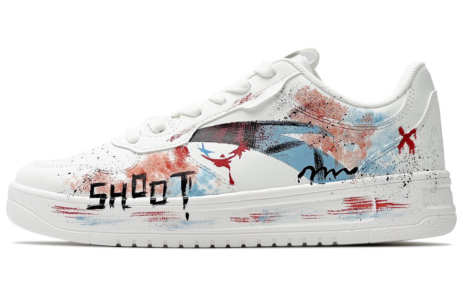 Антискользящие амортизирующие низкие скейтерские кроссовки Anta Life Collection мужские бело-голубые
Антискользящие амортизирующие низкие скейтерские кроссовки Anta Life Collection мужские бело-голубые