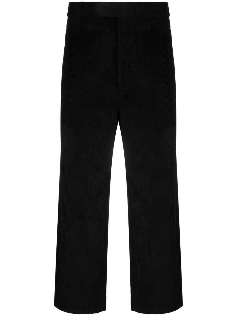 Вельветовые брюки с полосками RWB THOM BROWNE, черный 
Вельветовые брюки с полосками RWB THOM BROWNE, черный