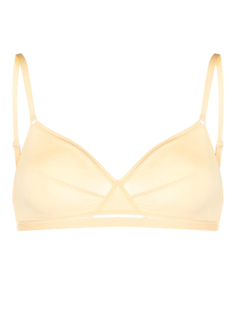 Бюстгальтер Lydia Soyeuse с треугольными чашками ERES, желтый 
Бюстгальтер Lydia Soyeuse с треугольными чашками ERES, желтый