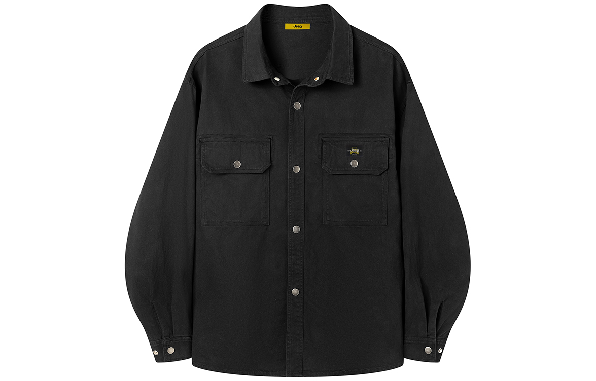 Рубашка унисекс Jeep, черный
Рубашка унисекс Jeep, черный