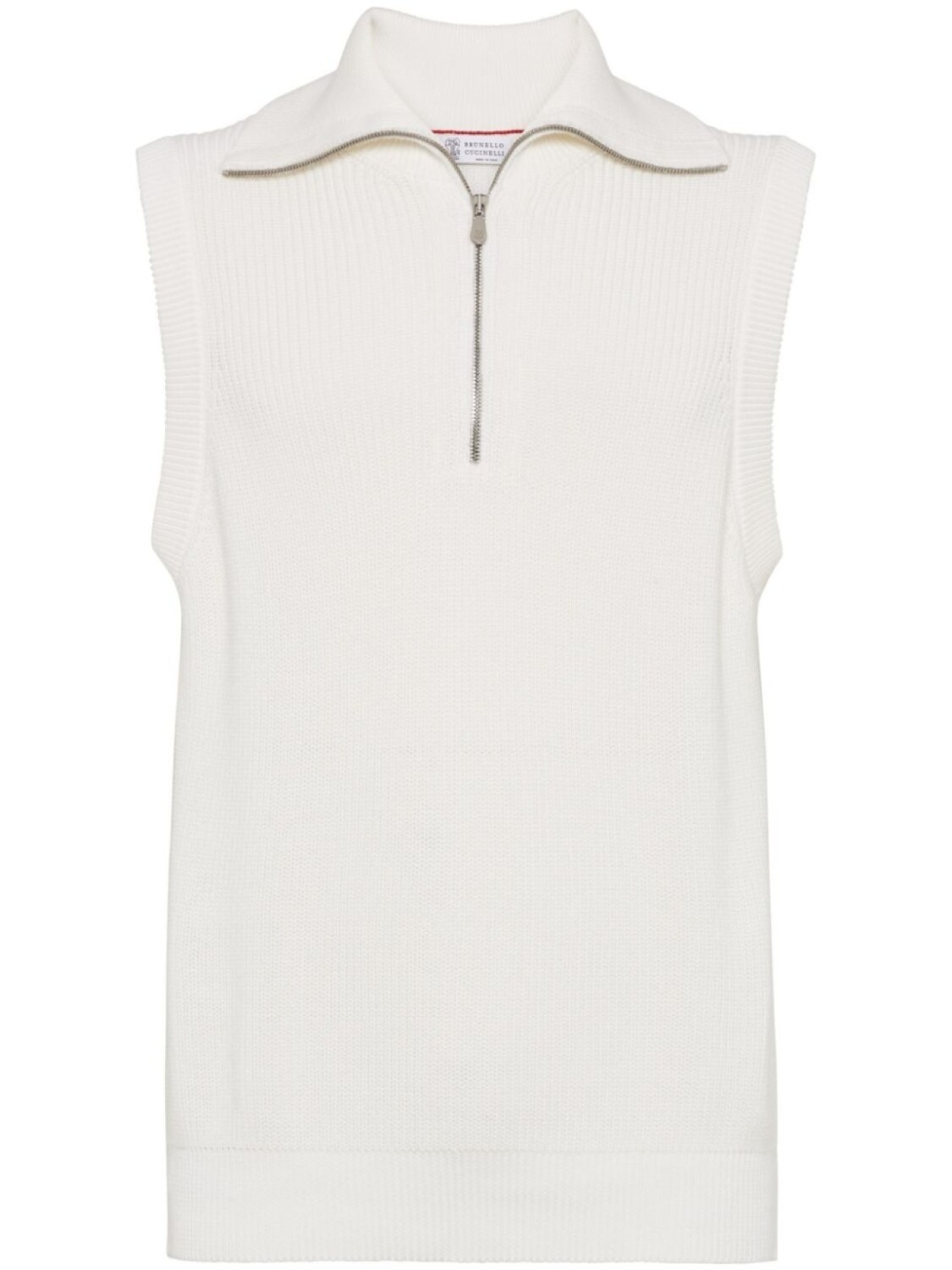 Brunello Cucinelli жилет на молнии, белый
Brunello Cucinelli жилет на молнии, белый
