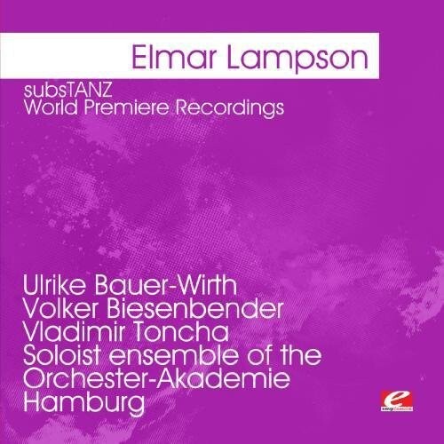 CD диск Lampson, Elmar: Substanz
CD диск Lampson, Elmar: Substanz