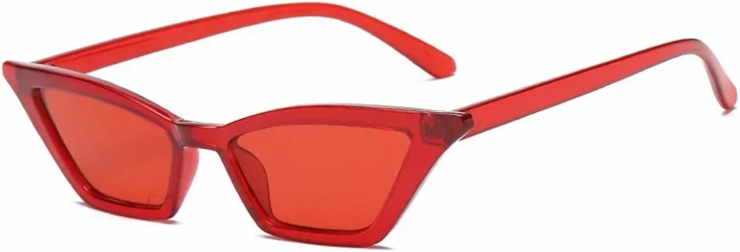 Сексуальные ретро-солнцезащитные очки треугольной формы для женщин, маленькие очки «кошачий глаз», женские солнцезащитные очки красного цвета с защитой от УФ-излучения UV400 HHZZYVY, 08 Red-red
Сексуальные ретро-солнцезащитные очки треугольной формы для женщин, маленькие очки «кошачий глаз», женские солнцезащитные очки красного цвета с защитой от УФ-излучения UV400 HHZZYVY, 08 Red-red