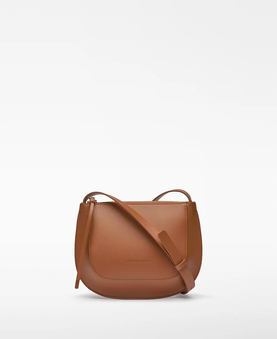 Маленькая женская кожаная сумка-бандо Dorna Adolfo Dominguez, коричневый
Маленькая женская кожаная сумка-бандо Dorna Adolfo Dominguez, коричневый