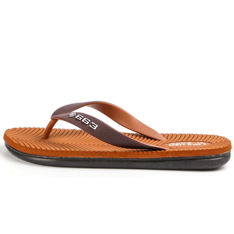 Износостойкие противоскользящие шлепанцы мужские TAFN, Dark Red 
Износостойкие противоскользящие шлепанцы мужские TAFN, Dark Red