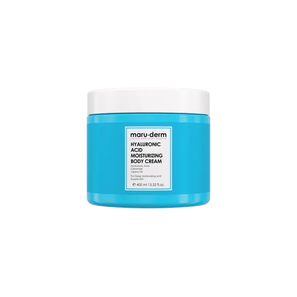 Увлажняющий крем для тела с гиалуроновой кислотой, 400 мл Maru.Derm
Увлажняющий крем для тела с гиалуроновой кислотой, 400 мл Maru.Derm