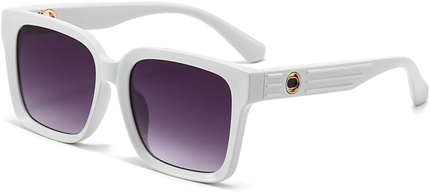 Солнцезащитные очки в крупной оправе для женщин с защитой от УФ-излучения, подходят для круглого лица, визуально удлиняют лицо, удобны для вождения, подходят для летнего использования KTUCN, White
Солнцезащитные очки в крупной оправе для женщин с защитой от УФ-излучения, подходят для круглого лица, визуально удлиняют лицо, удобны для вождения, подходят для летнего использования KTUCN, White