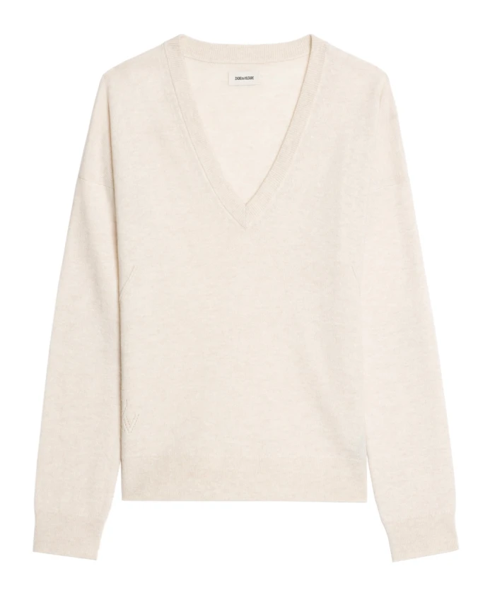 Кашемировый джемпер Vivi Zadig & Voltaire, бежевый
Кашемировый джемпер Vivi Zadig & Voltaire, бежевый