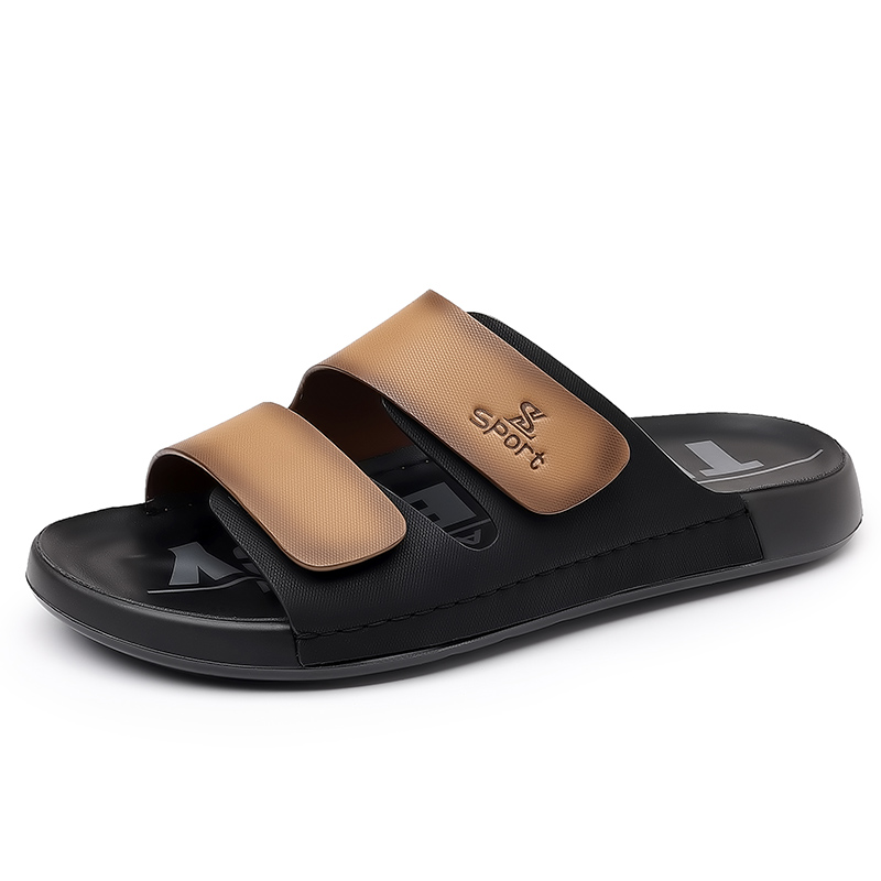 Резиновые тапочки-слайды с антибактериальным покрытием, мужские PAIBLOKS, Yellow 
Резиновые тапочки-слайды с антибактериальным покрытием, мужские PAIBLOKS, Yellow