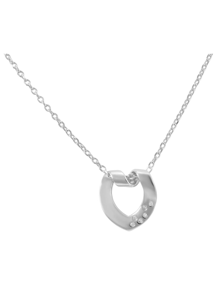 Adeliás Женский кулон - Сердце. Кулон в форме сердца из серебра 925 пробы с кубическим цирконием в серебряной оправе
Adeliás Женский кулон - Сердце. Кулон в форме сердца из серебра 925 пробы с кубическим цирконием в серебряной оправе