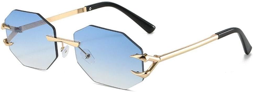 Фотографии Аксессуары Прозрачные безободковые прямоугольные солнцезащитные очки UV400 Дорожные очки с линзами для океана Солнцезащитные очки для вечеринок Солнцезащитные очки, синие, цельные HYYZZC, Blue
Фотографии Аксессуары Прозрачные безободковые прямоугольные солнцезащитные очки UV400 Дорожные очки с линзами для океана Солнцезащитные очки для вечеринок Солнцезащитные очки, синие, цельные HYYZZC, Blue