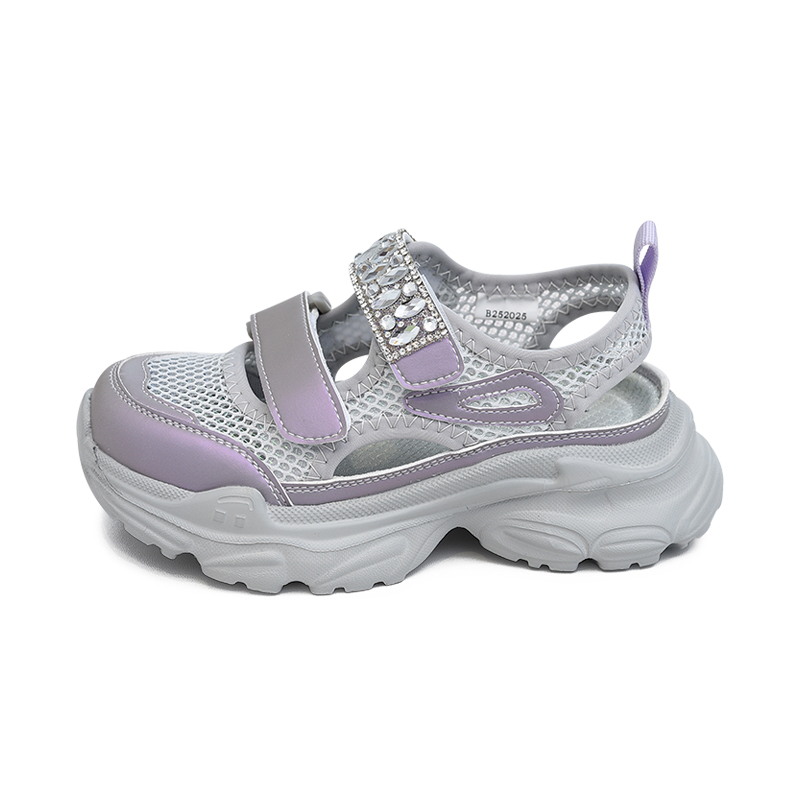 Нескользящие, легкие, амортизирующие, низкие сандалии для детей Budding, фиолетовый
Нескользящие, легкие, амортизирующие, низкие сандалии для детей Budding, фиолетовый