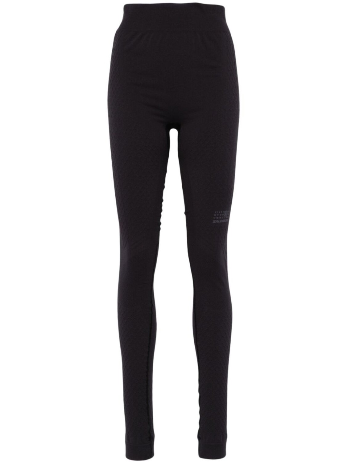 Леггинсы с логотипом MM6 Maison Margiela X Salomon, черный 
Леггинсы с логотипом MM6 Maison Margiela X Salomon, черный