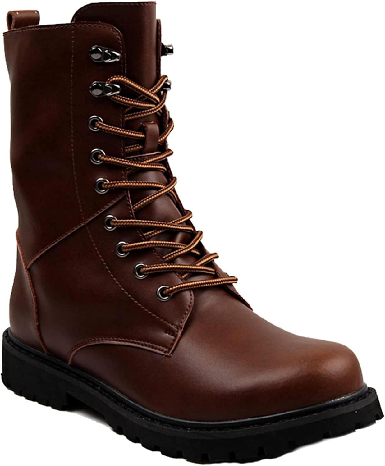 Осенне-зимние мужские ботинки Yiozoi для улицы, повседневные кожаные туфли, с шнуровкой, высокие, износостойкие, для ежедневной ходьбы, теплые ботинки, коричневый
Осенне-зимние мужские ботинки Yiozoi для улицы, повседневные кожаные туфли, с шнуровкой, высокие, износостойкие, для ежедневной ходьбы, теплые ботинки, коричневый