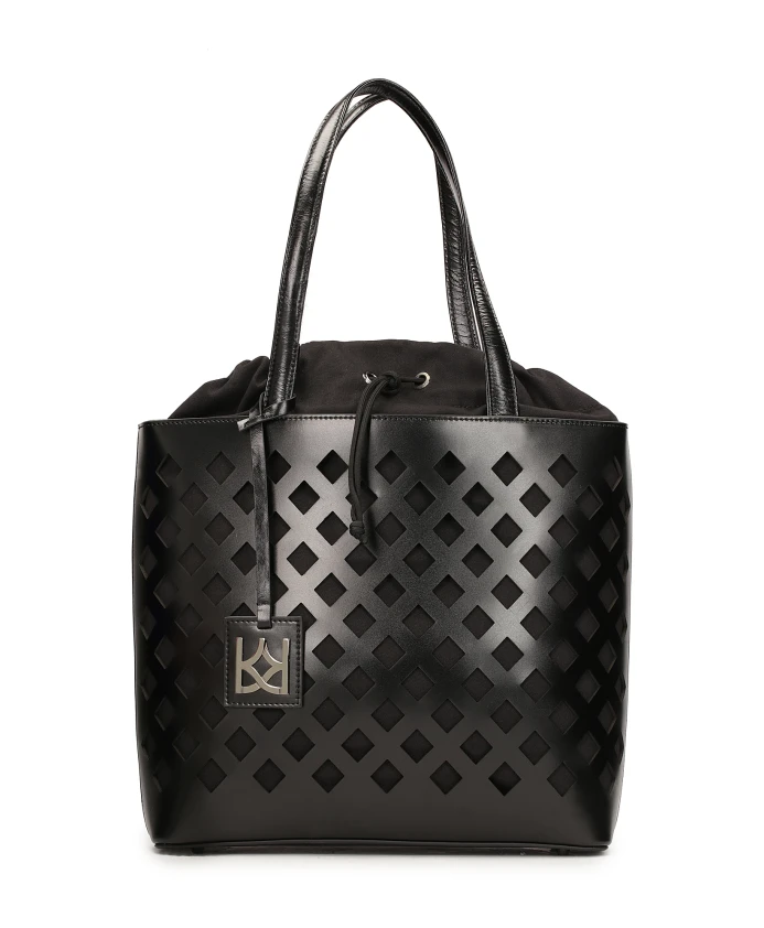 Ажурная сумка через плечо Kazar, черный
Ажурная сумка через плечо Kazar, черный