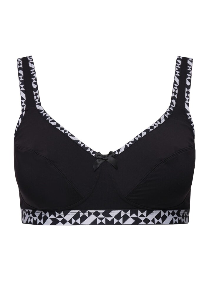 Бюстгальтер на косточках Ulla Popken BH, черный
Бюстгальтер на косточках Ulla Popken BH, черный