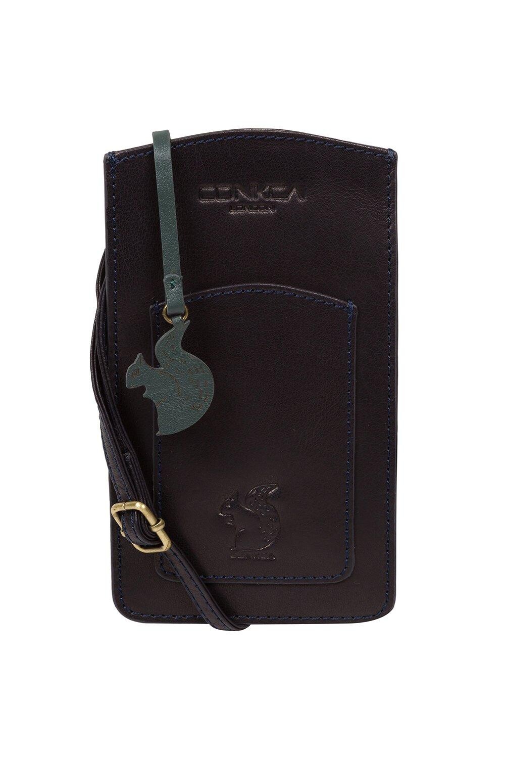 Кожаная сумка для телефона через плечо 'Siren' Conkca London, синий
Кожаная сумка для телефона через плечо 'Siren' Conkca London, синий