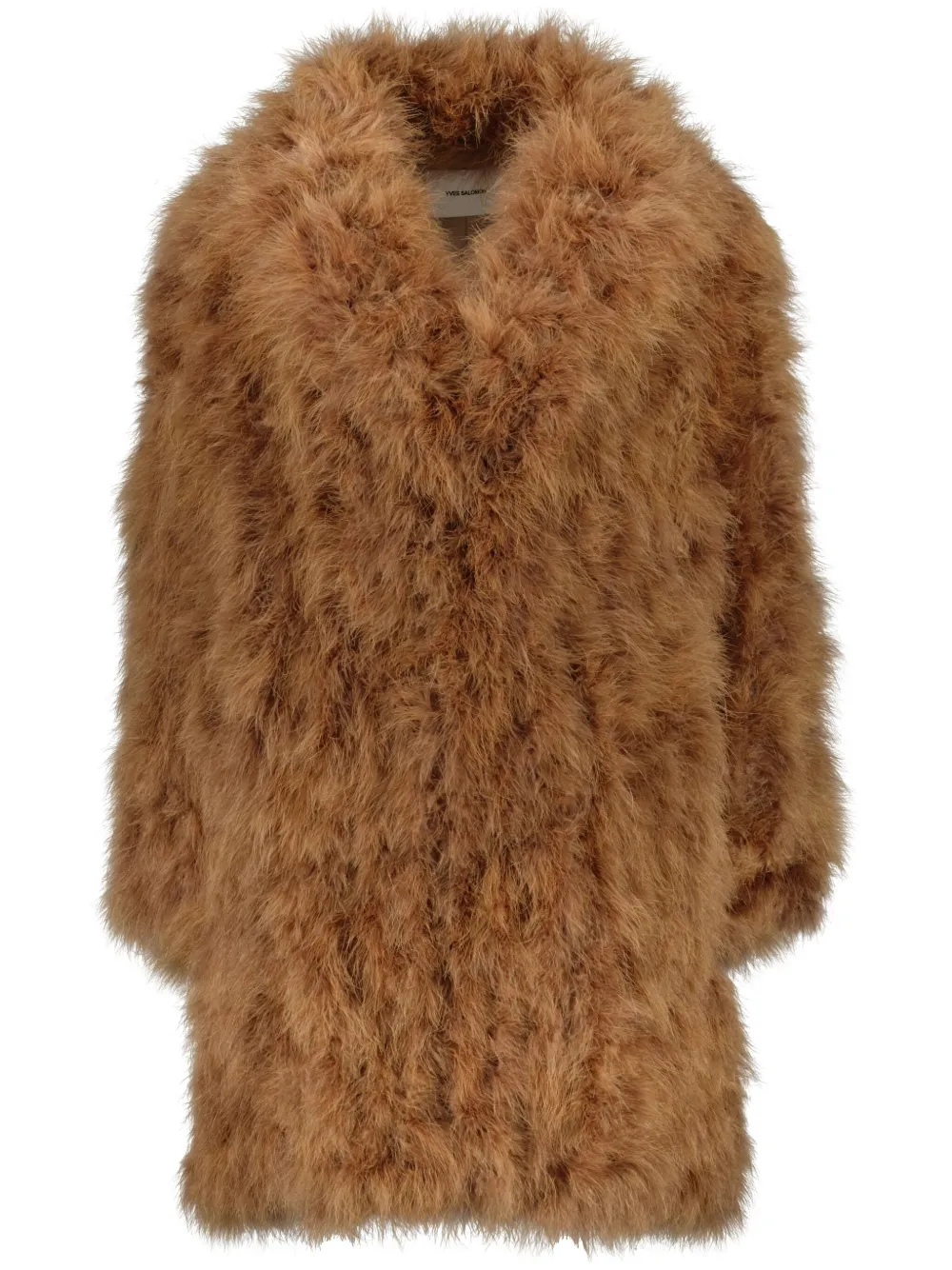 Пальто с воротником-шалькой YVES SALOMON, коричневый
Пальто с воротником-шалькой YVES SALOMON, коричневый