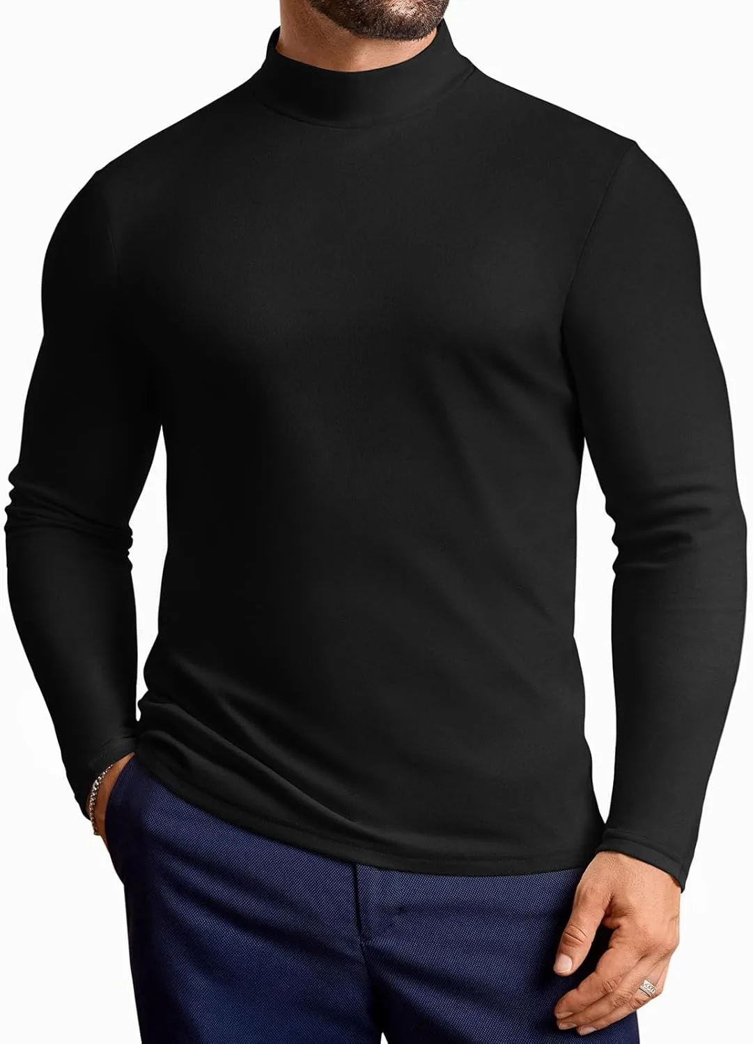 Мужская футболка-водолазка с длинным рукавом Casual Slim Fit Vssjavun
Мужская футболка-водолазка с длинным рукавом Casual Slim Fit Vssjavun