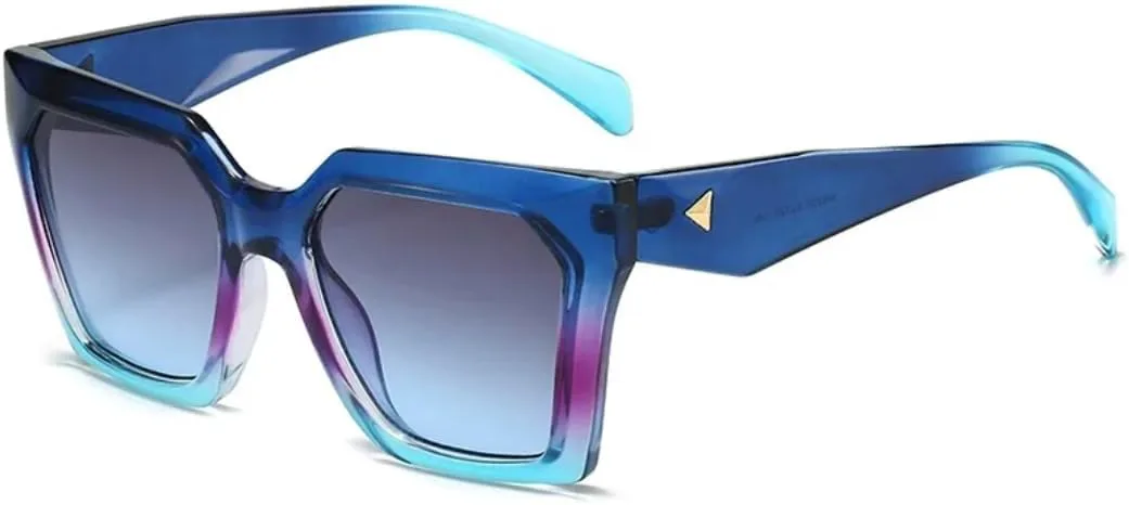 Солнцезащитные очки для мужчин и женщин - защита UV400 - большая оправа с градиентными линзами для занятий спортом на открытом воздухе и вождения DSVIGF, Blue
Солнцезащитные очки для мужчин и женщин - защита UV400 - большая оправа с градиентными линзами для занятий спортом на открытом воздухе и вождения DSVIGF, Blue