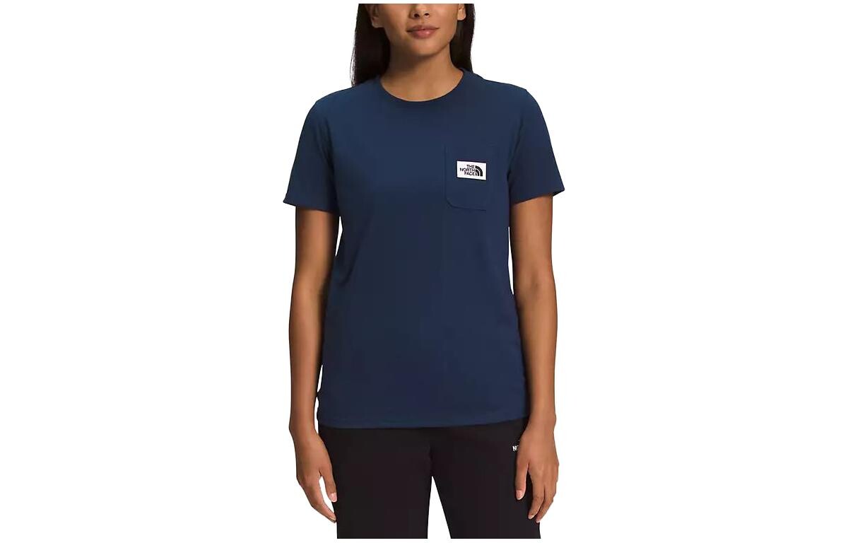 Футболка женская темно-синяя The North Face
Футболка женская темно-синяя The North Face