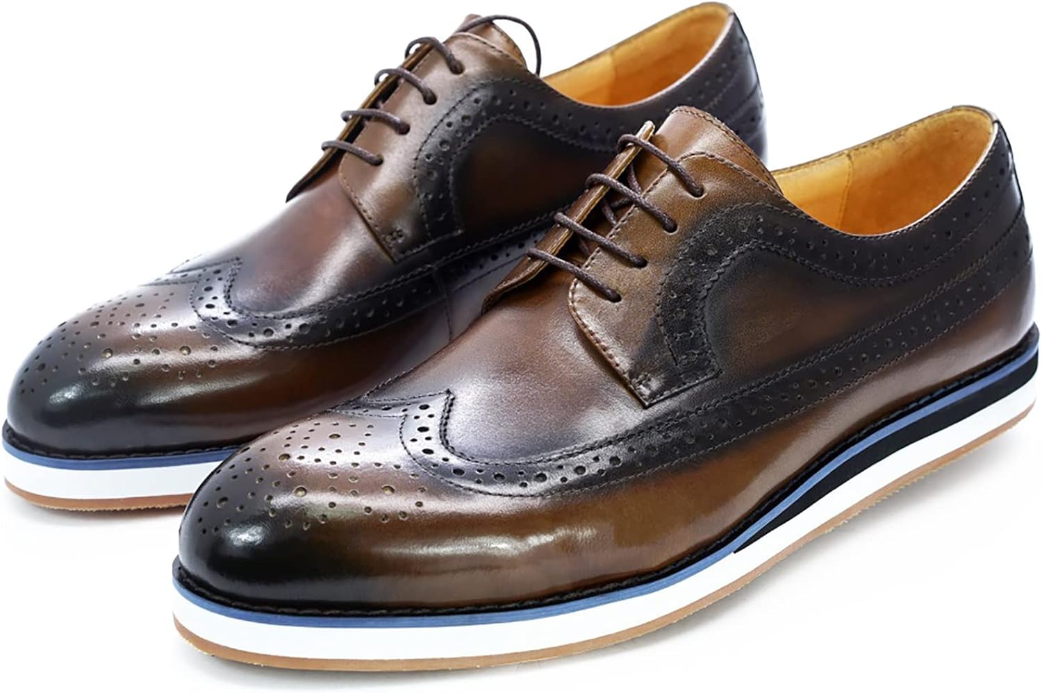 Мужские повседневные деловые броги с перфорацией Вингтип, формальные оксфорды из натуральной кожи на шнуровке, свадебные и вечерние дерби, черные, размер 44 Generic
Мужские повседневные деловые броги с перфорацией Вингтип, формальные оксфорды из натуральной кожи на шнуровке, свадебные и вечерние дерби, черные, размер 44 Generic