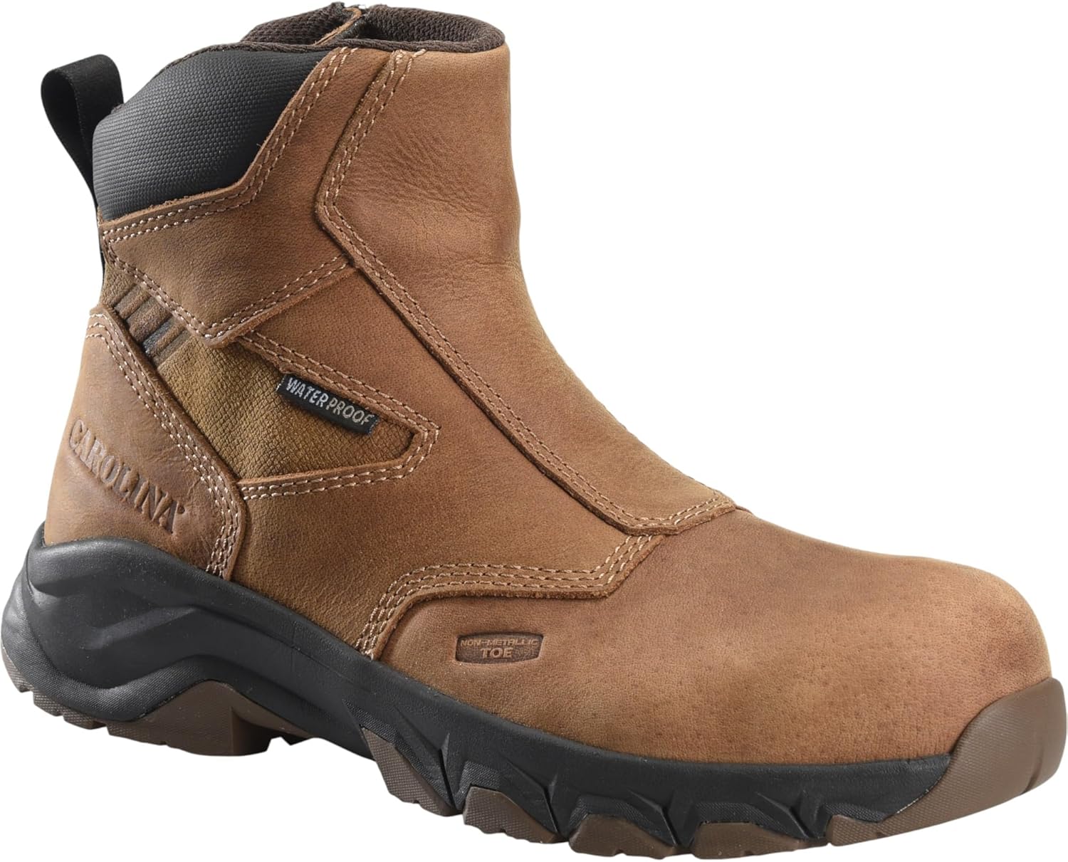 Мужские ботинки Carolina с боковой молнией на подрамнике, композитным носком, водонепроницаемой подкладкой Scubaliner, маслостойкой и противоскользящей подошвой, темно-коричневый
Мужские ботинки Carolina с боковой молнией на подрамнике, композитным носком, водонепроницаемой подкладкой Scubaliner, маслостойкой и противоскользящей подошвой, темно-коричневый