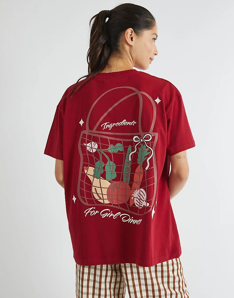 Футболка Skinnydip London «Отвези меня на фермерский рынок» красного цвета
Футболка Skinnydip London «Отвези меня на фермерский рынок» красного цвета