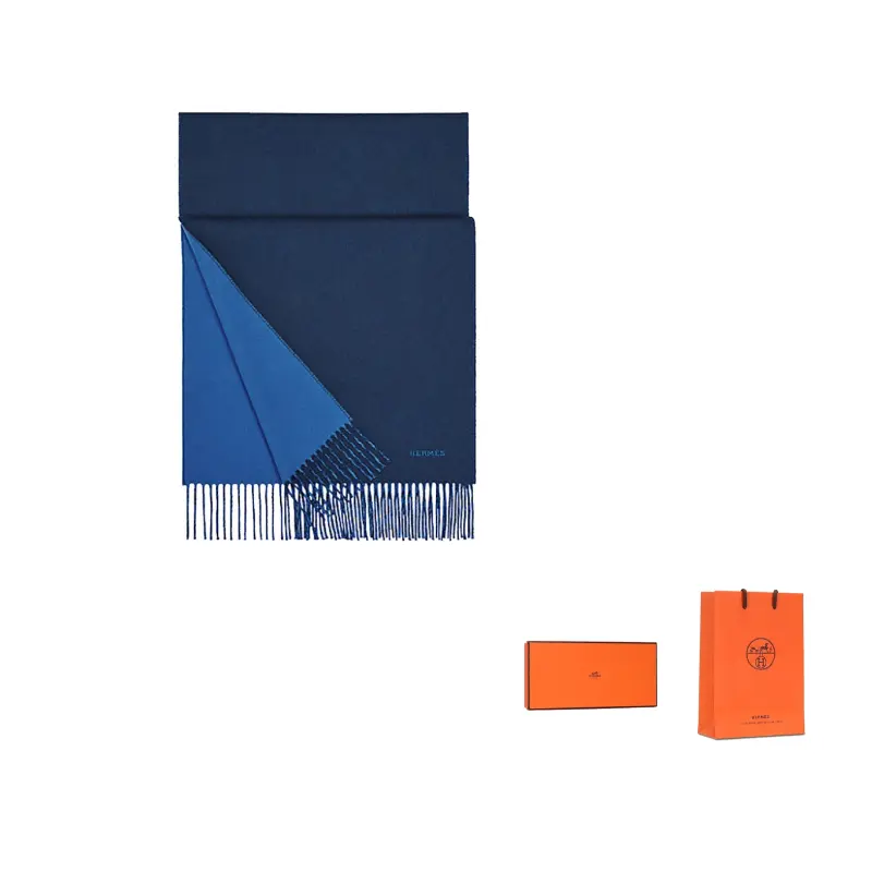 HERMES Вязаный шарф мужской, Blue
HERMES Вязаный шарф мужской, Blue