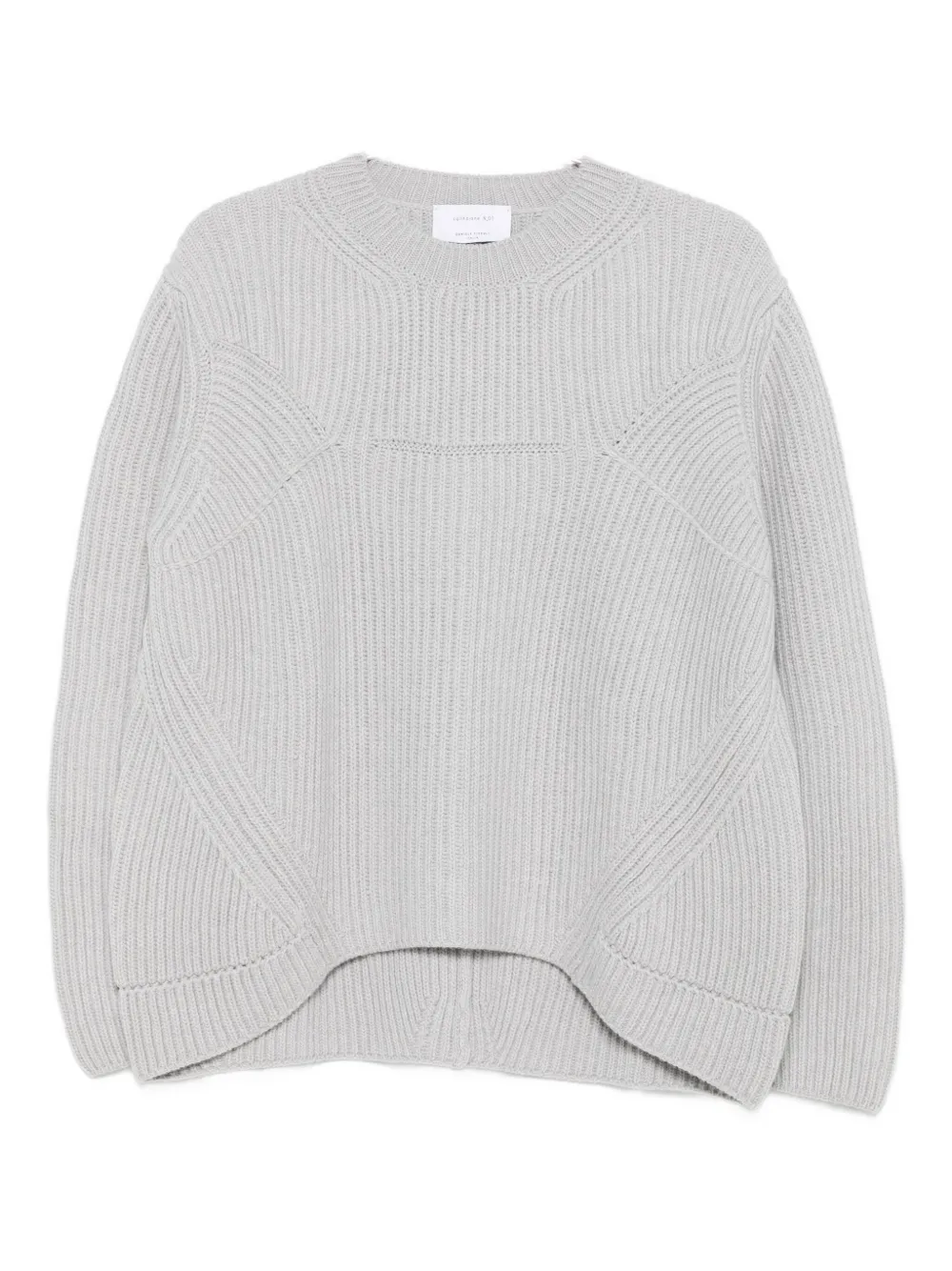 Свитер с ребристыми вставками Daniele Fiesoli, серый
Свитер с ребристыми вставками Daniele Fiesoli, серый