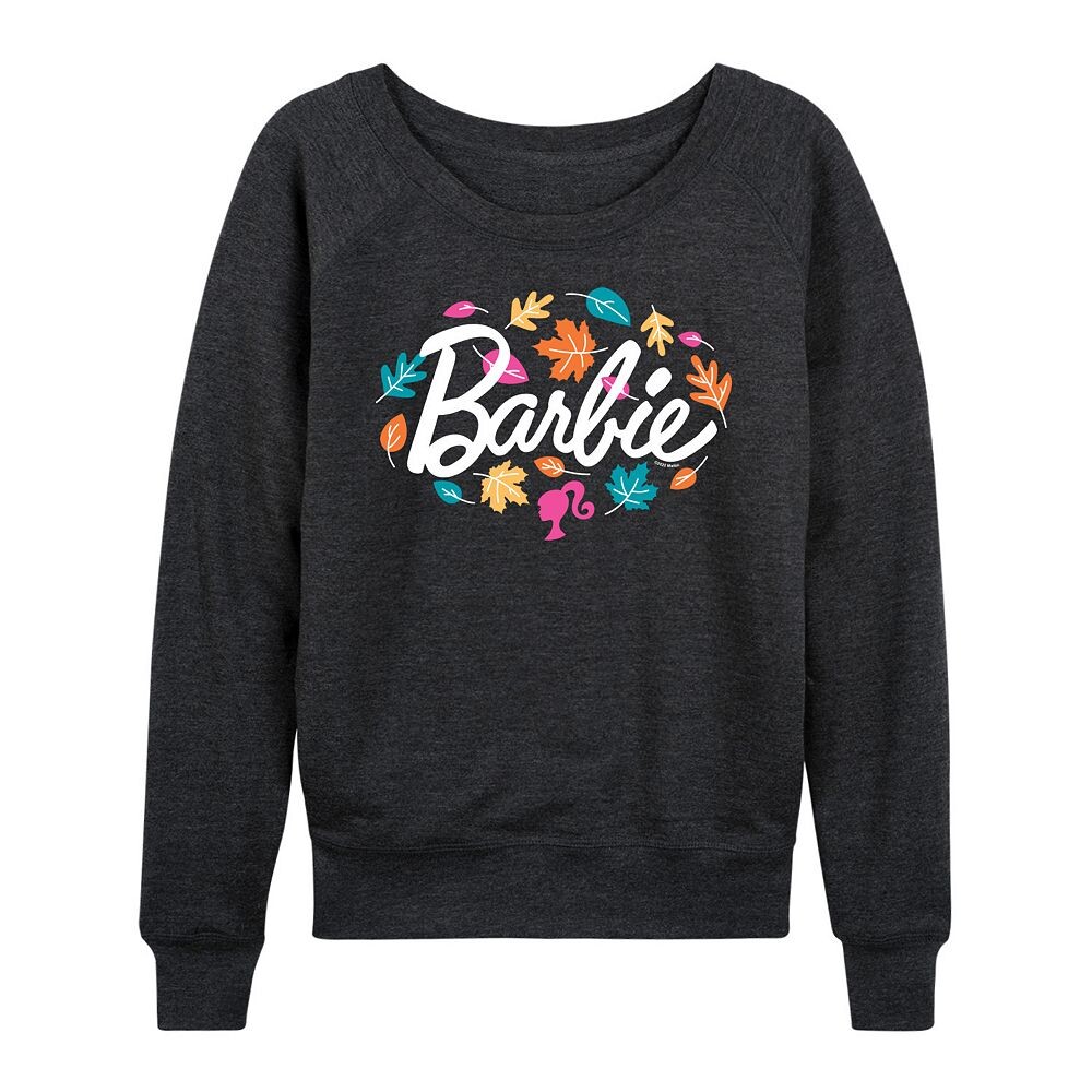 Женский легкий свитшот из френч терри с логотипом Barbie Leaf Logo Licensed Character, цвет Heather Charcoal
Женский легкий свитшот из френч терри с логотипом Barbie Leaf Logo Licensed Character, цвет Heather Charcoal