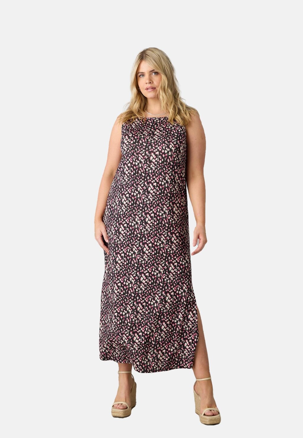 Платье макси MULTI DITSY SLEEVELESS Live Unlimited London, розовый
Платье макси MULTI DITSY SLEEVELESS Live Unlimited London, розовый