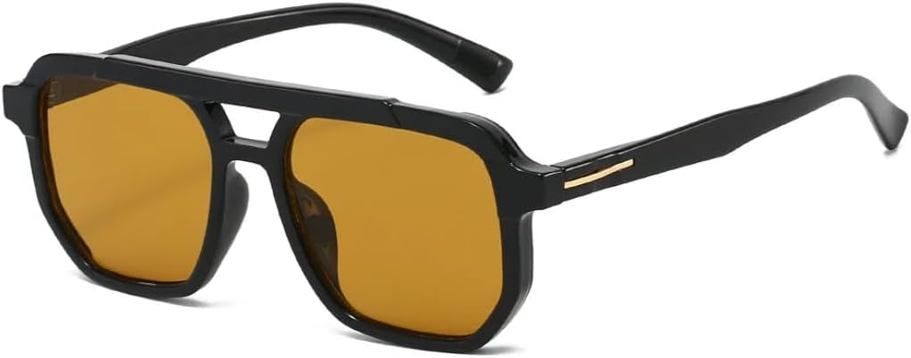 Солнцезащитные очки для мужчин и женщин - защита UV400 - двухцветная градиентная оправа с двойным лучом для занятий спортом на открытом воздухе и вождения DSVIGF, Black Brown
Солнцезащитные очки для мужчин и женщин - защита UV400 - двухцветная градиентная оправа с двойным лучом для занятий спортом на открытом воздухе и вождения DSVIGF, Black Brown