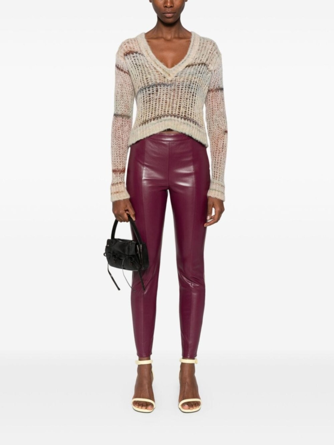 Patrizia Pepe леггинсы с отделкой швами, фиолетовый
Patrizia Pepe леггинсы с отделкой швами, фиолетовый