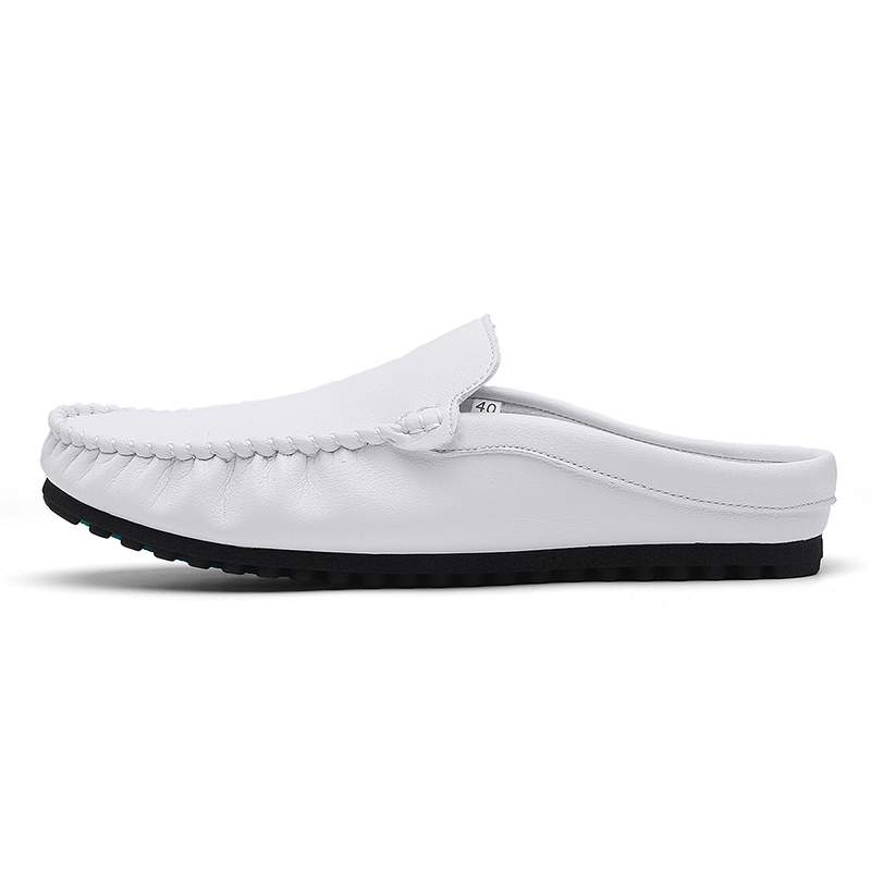 Mr. Thorn Tree Мужские противоскользящие износостойкие тапочки с закрытым носком на резиновой подошве белого цвета, цвет White
Mr. Thorn Tree Мужские противоскользящие износостойкие тапочки с закрытым носком на резиновой подошве белого цвета, цвет White