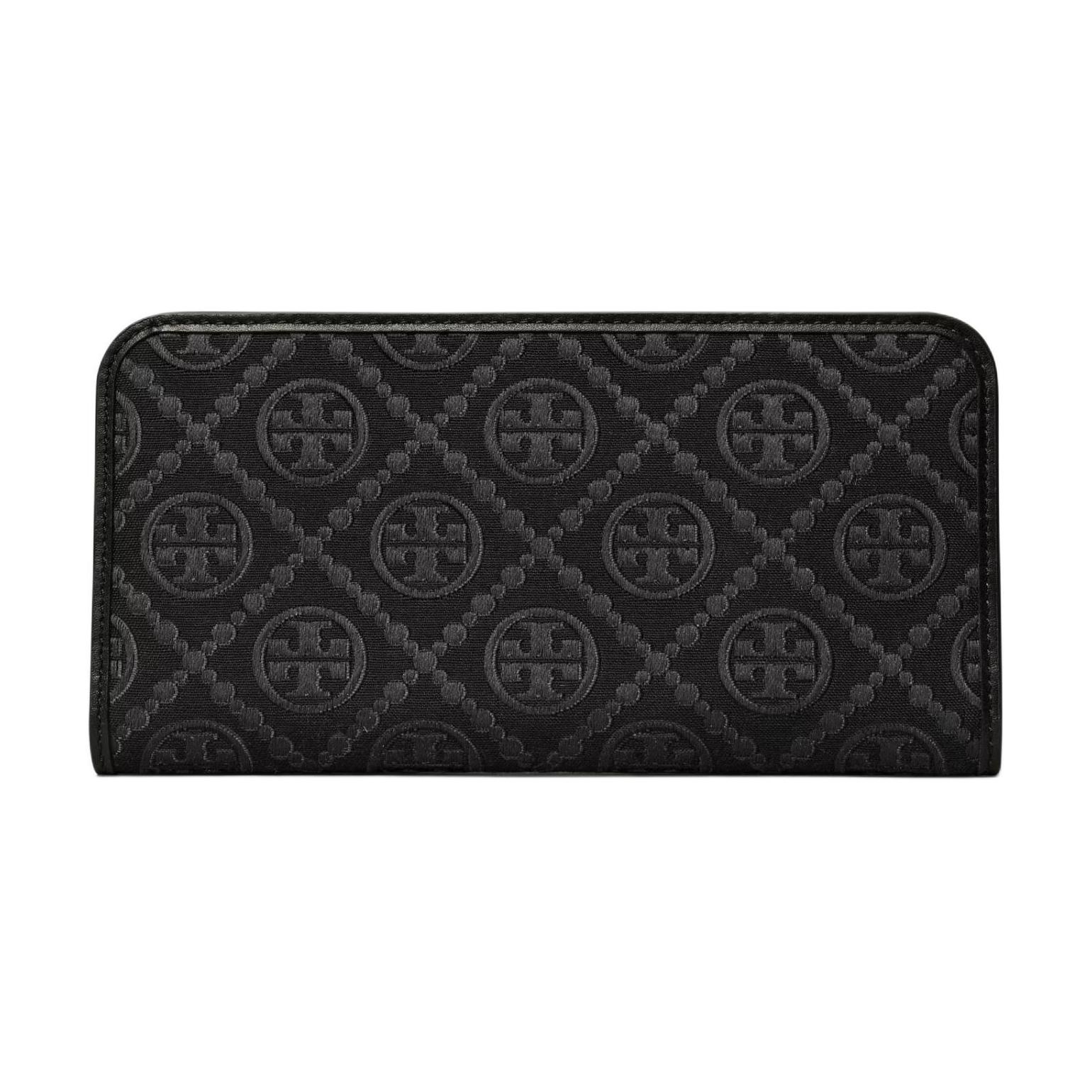 Кошелёк женский T Monogram Jacquard с отделкой из кожи наппа чёрный TORY BURCH
Кошелёк женский T Monogram Jacquard с отделкой из кожи наппа чёрный TORY BURCH