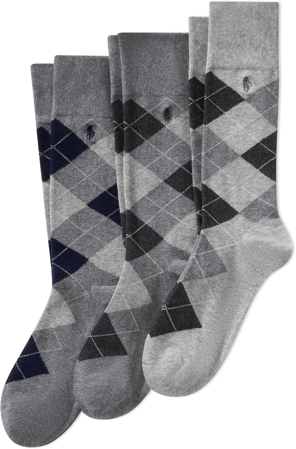 POLO RALPH LAUREN Мужские носки-гольф с узором аргайл (упаковка 3 шт), Charcoal Assorted
POLO RALPH LAUREN Мужские носки-гольф с узором аргайл (упаковка 3 шт), Charcoal Assorted