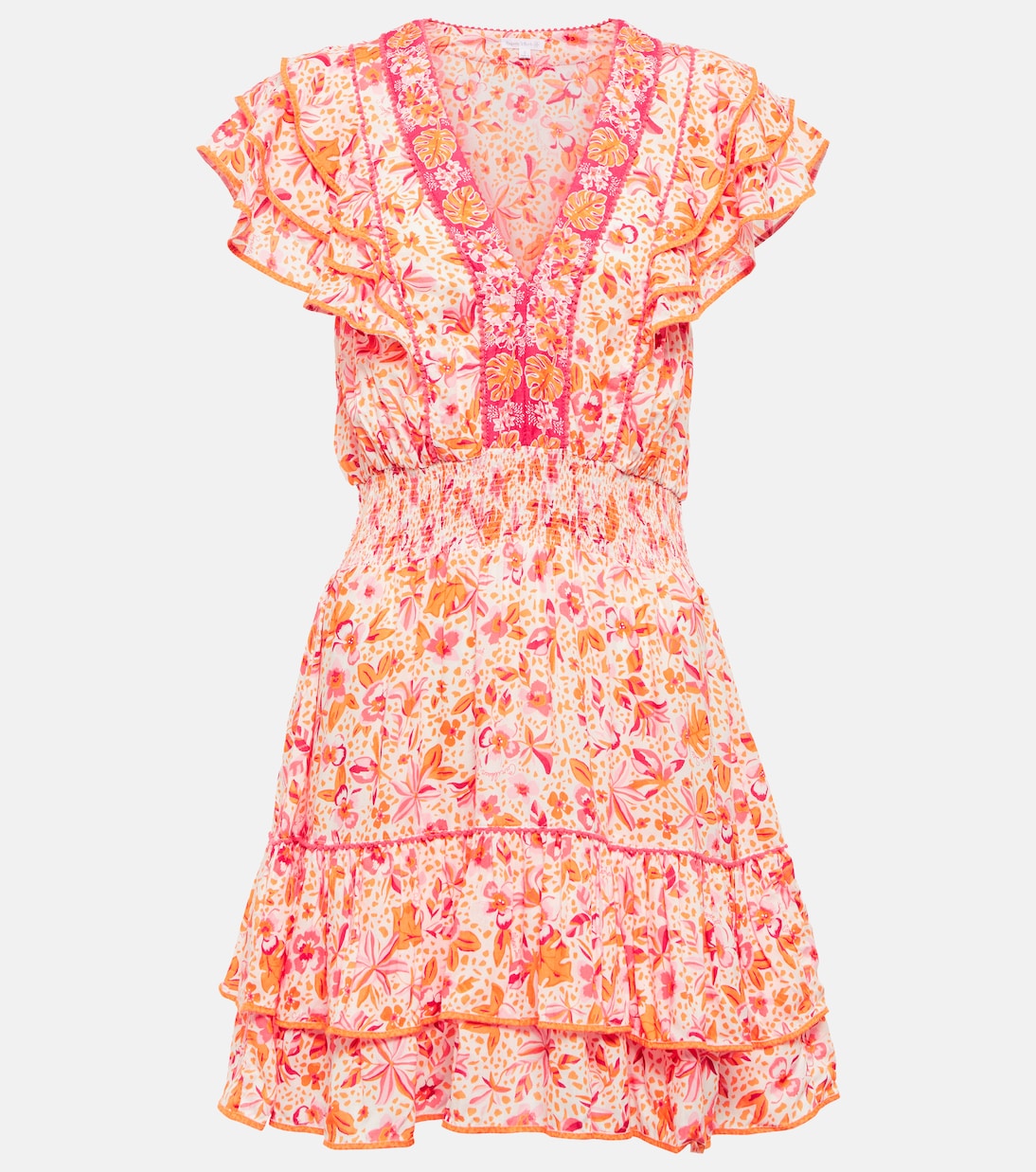 Мини-платье с цветочным принтом Камила Poupette St Barth, Pink Monaco
Мини-платье с цветочным принтом Камила Poupette St Barth, Pink Monaco