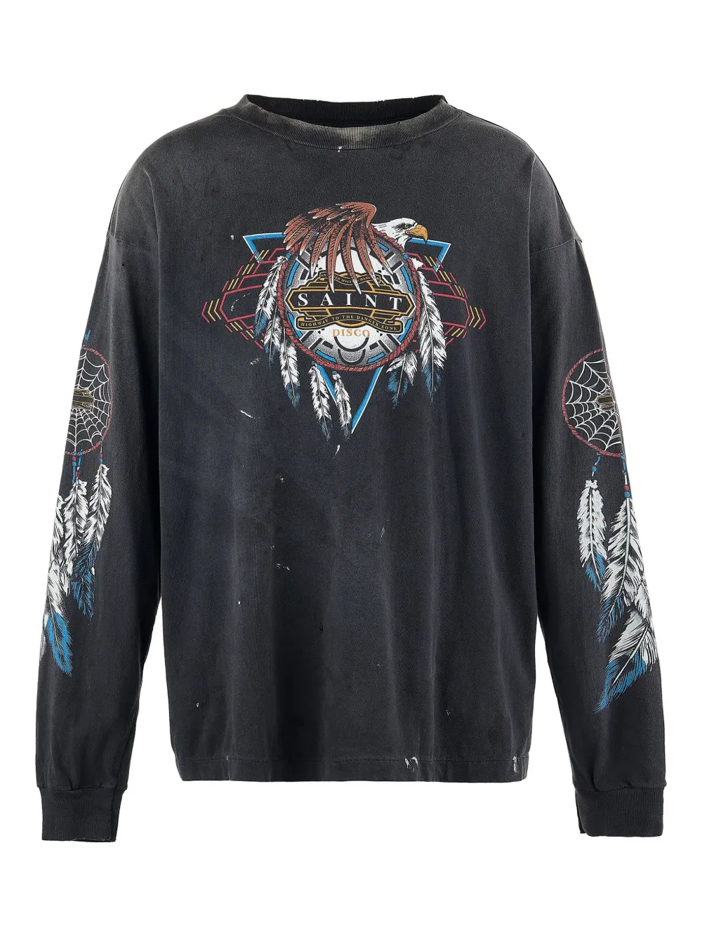 Свитер с круглым вырезом SAINT MXXXXXX, черный
Свитер с круглым вырезом SAINT MXXXXXX, черный