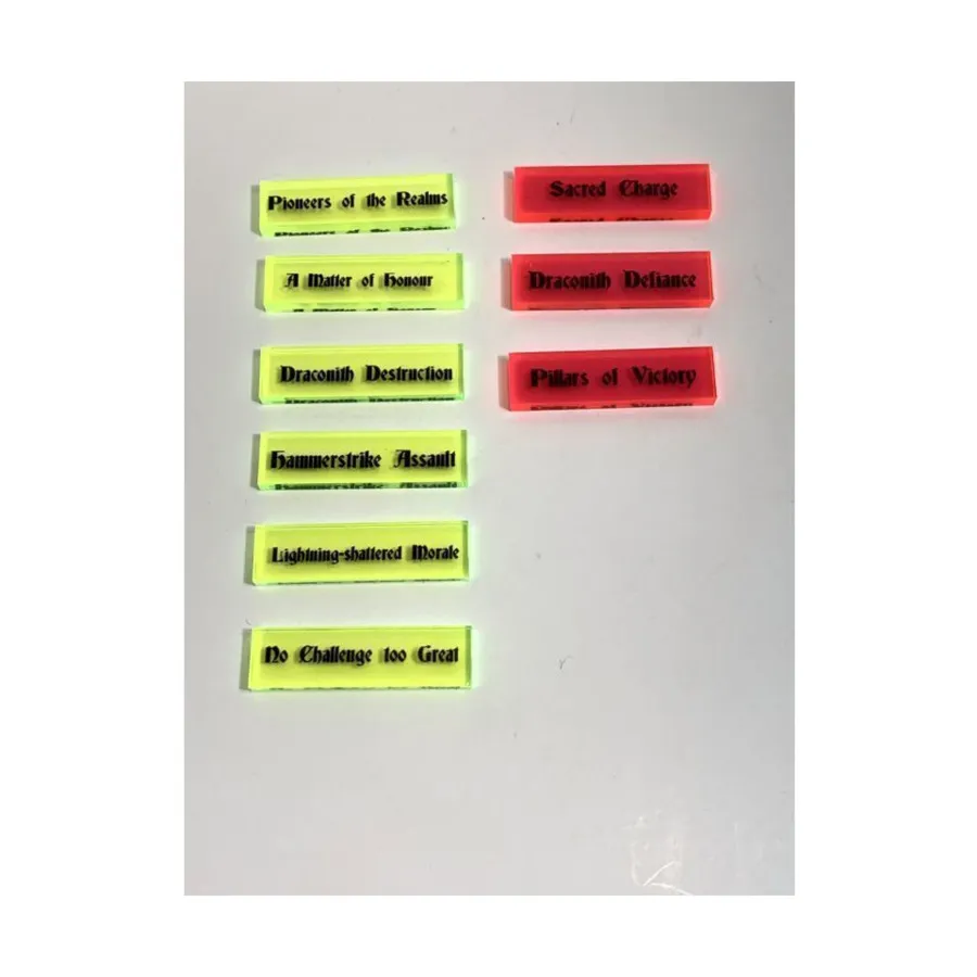 Жетоны боевой тактики и великих стратегий — Шторм, Gaming Accessories - Warhammer (Bandua Wargames)
Жетоны боевой тактики и великих стратегий — Шторм, Gaming Accessories - Warhammer (Bandua Wargames)